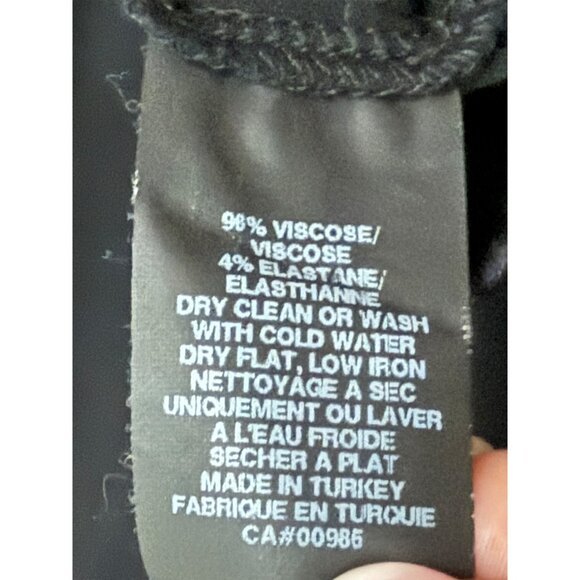 Zero + Maria Cornejo Ina Tank in Black Sz M - Picture 10 of 12